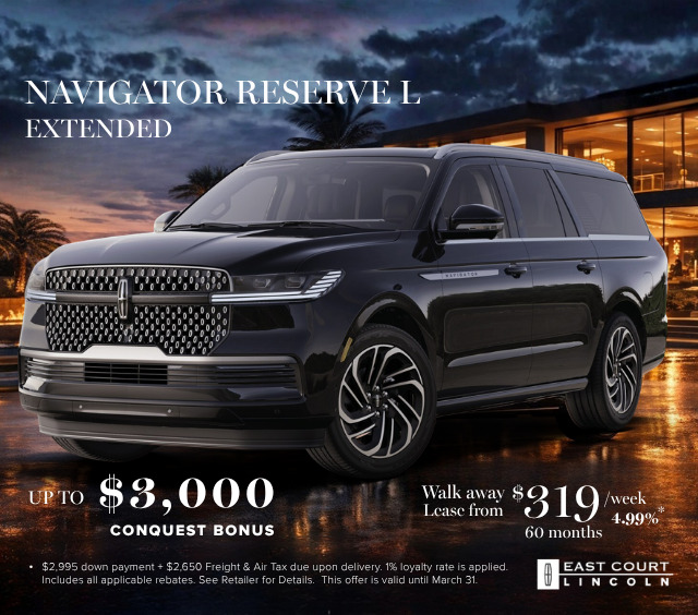 East Court Lincoln Conquest Bonus